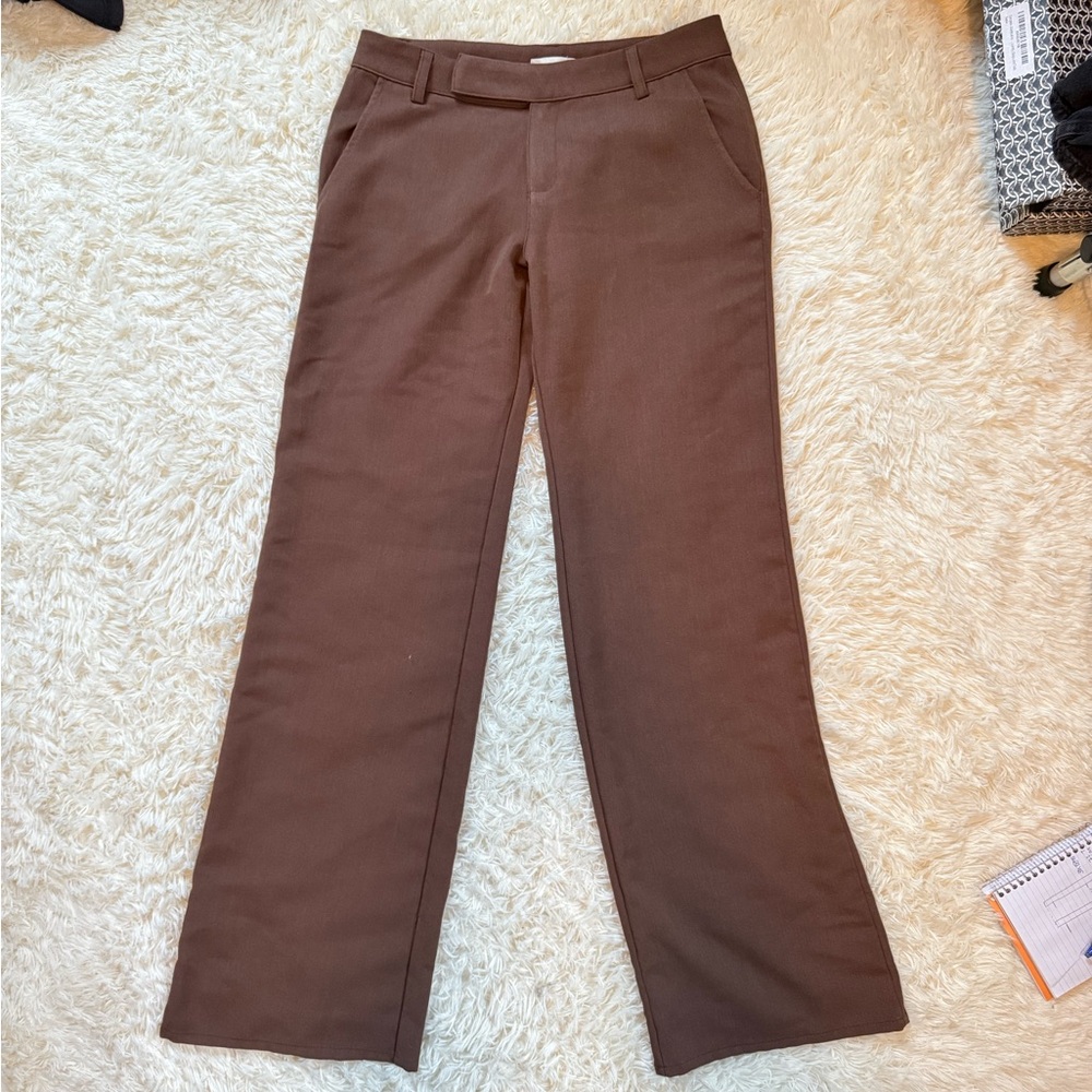 Brandy Melville Euro Brown Trousers